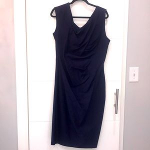 Navy Blue Cocktail Dress